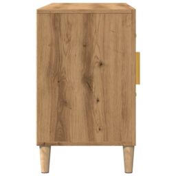 Berkfield Home Sideboard Artisan Oak 100x36x60 cm Engineered Wood in Brown - Size: 100 x 36 x 60 cm - thumbnail 6