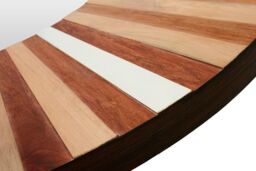 Orsina Barn Natural Wood Wall Mirror - thumbnail 4