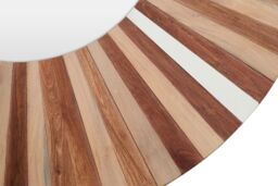 Orsina Barn Natural Wood Wall Mirror - thumbnail 3