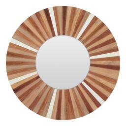 Orsina Barn Natural Wood Wall Mirror - thumbnail 6