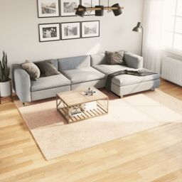 Berkfield Home Rug HUARTE Short Pile Soft & Washable Beige 200x280 cm - Size: Medium - thumbnail 1