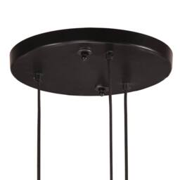Berkfield Home Hanging Lamp 25 W Antique Brass 30x30x100 cm E27 in Brown - Size: 30 x 30 x 100 cm - thumbnail 5