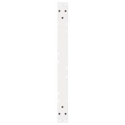 Berkfield Home Coffee Table Legs 2 pcs White 70x(42-43.3) cm Steel - thumbnail 7