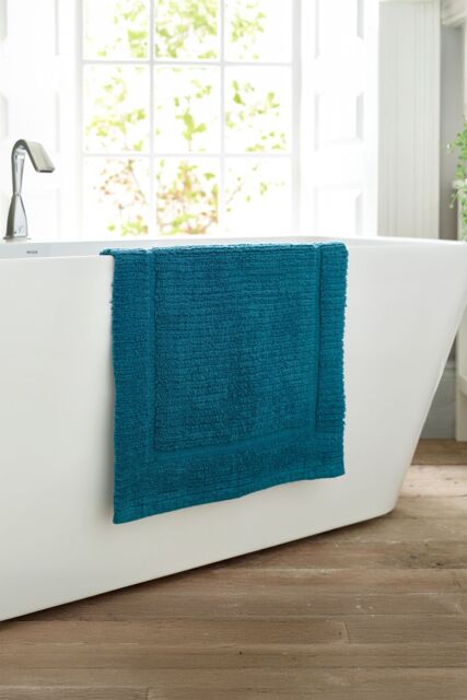 Deyongs Quik Dri Bath Mat 50x80cm - 100% Cotton, 1500gsm Quick Drying & Absorbent Bathroom Mat - 1846 in Teal - image 1
