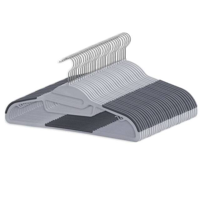 SPETLEK 30 x Adult Grey Coat Hangers Hanger - Size: Large - image 1