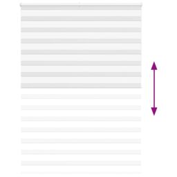 Berkfield Home Zebra Blind White 165x230 cm Fabric Width 160.9 cm Polyester - thumbnail 5