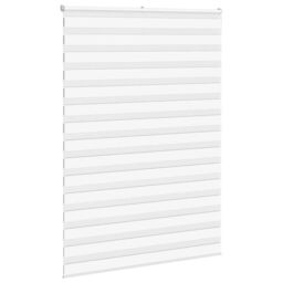 Berkfield Home Zebra Blind White 165x230 cm Fabric Width 160.9 cm Polyester - thumbnail 3