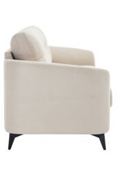 More4Homes Solna 3 Seater Scandi Style Fabric Living Room Sofa in Beige - thumbnail 4