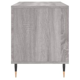 Berkfield Home Record Cabinet Grey Sonoma 100x38x48 cm Engineered Wood - Size: 100 x 38 x 48 cm - thumbnail 5