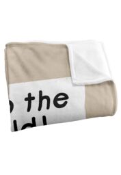 David Olenick Do-Re-Mi-Fa Sodium Silky Touch Super Soft Throw Blanket 152 X 127 cm in White - thumbnail 3