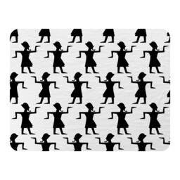 Benjamin Tate Design Egyptian Tribal Art Blanket in Natural - Size: 120 cm x 150 cm - thumbnail 1