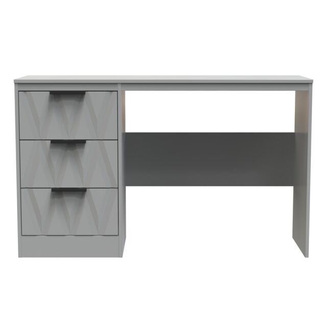 Ready Assembled 2 U Washington 3 Drawer Desk (Ready Assembled) in Grey - image 1
