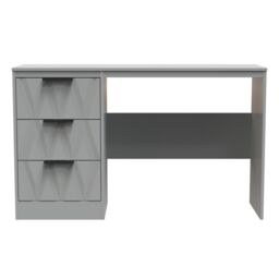 Ready Assembled 2 U Washington 3 Drawer Desk (Ready Assembled) in Grey - thumbnail 1