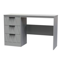 Ready Assembled 2 U Washington 3 Drawer Desk (Ready Assembled) in Grey - thumbnail 3
