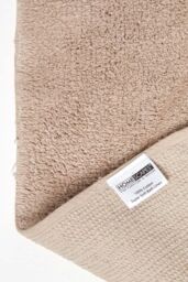 Homescapes Cotton Tufted Rug Union Jack Plain Embossed Mat in Beige - Size: 50 cm x 80 cm - thumbnail 5