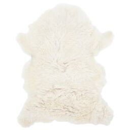 Berkfield Home Sheep Leather Cream 70x100 cm - thumbnail 5