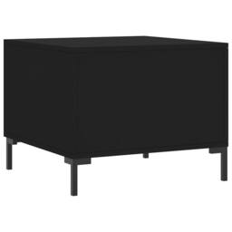 Berkfield Home Decorative Coffee Tables 2 pcs Black 50x50x40 cm Engineered Wood - Size: 50 x 50 x 40 cm - thumbnail 9