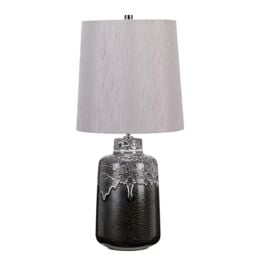 Netlighting Woolwich 1 Light Table Lamp E27 in Black - thumbnail 2