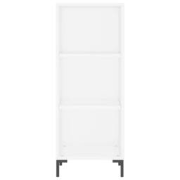 Berkfield Home Highboard White 34.5x34x180 cm Engineered Wood - thumbnail 6