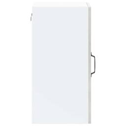 Berkfield Home Kitchen Wall Cabinet with Glass Door Lucca Concrete Grey - thumbnail 8