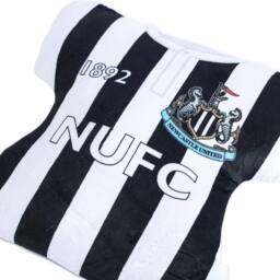 Newcastle United FC 1892 Football Shirt Filled Cushion in White - thumbnail 2
