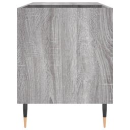 Berkfield Home Record Cabinet Grey Sonoma 85x38x48 cm Engineered Wood - Size: 85 x 38 x 48 cm - thumbnail 5