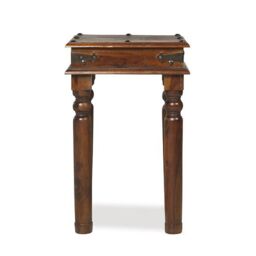 Rest Relax Jaipur Sheesham Thacket Lamp Table in Brown