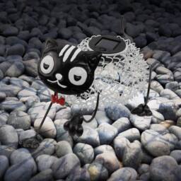 Globrite Solar Cat Garden Light - Waterproof Garden Decor - Solar Garden Lights - thumbnail 2