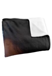 Vampire Diaries Damon Eyes Officially Licensed Silky Touch Super Soft Throw Blanket 152x127 cm in White - thumbnail 3