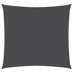 Berkfield Home Sunshade Sail Oxford Fabric Square 2.5x2.5 m Anthracite in Dark Grey - thumbnail 2
