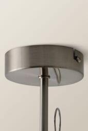 ValueLights Newlyn 3 Way Brushed Chrome Ceiling Bar Light in Metallic Silver - thumbnail 5