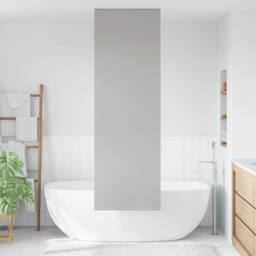 Berkfield Home Shower Roller Blind 60x240 cm Fabric Width 56 cm in Grey - thumbnail 3