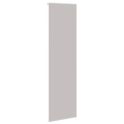 Berkfield Home Shower Roller Blind 60x240 cm Fabric Width 56 cm in Grey - thumbnail 1