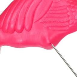 Kelvenix Set of 8 Flamingo Garden Ornaments in Pink - Size: 0.6m2 - thumbnail 4