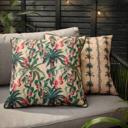Furn Monkey Palm Outdoor Cushion in Natural - Size: 45 cm x 45 cm - thumbnail 6