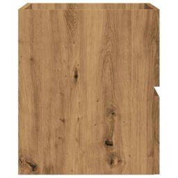 Berkfield Home Bathroom Cabinet Artisan Oak 60x38.5x45 cm Engineered Wood in Brown - thumbnail 5