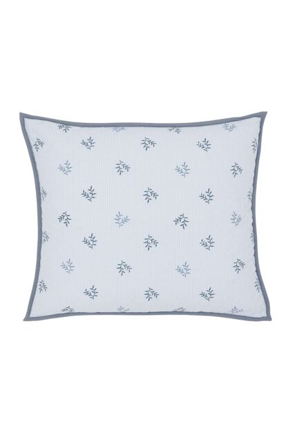 Murmur 'Thalia' Cotton Cushion in Blue - Size: 45 cm x 45 cm - image 1