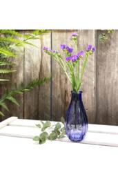 KDMD Lilac Vintage Fluted Bud Vase 14cm 10 Pack - thumbnail 4