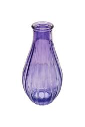 KDMD Lilac Vintage Fluted Bud Vase 14cm 10 Pack - thumbnail 6