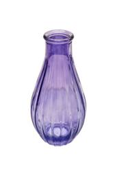 KDMD Lilac Vintage Fluted Bud Vase 14cm 10 Pack - thumbnail 7