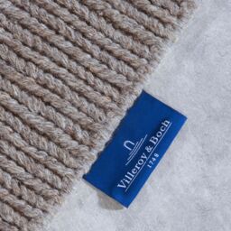THE RUGS Villeroy Boch 1748 Francois Wool Rug - Handwoven Durable Natural Fiber in Beige - Size: 80 cm x 200 cm - thumbnail 3