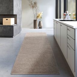 THE RUGS Villeroy Boch 1748 Francois Wool Rug - Handwoven Durable Natural Fiber in Beige - Size: 80 cm x 200 cm - thumbnail 8