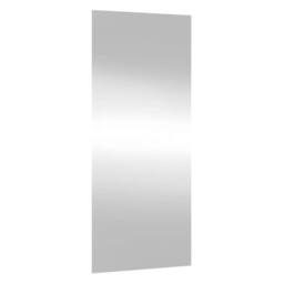 Berkfield Home Wall Mirror 40x100 cm Glass Rectangle in Silver - thumbnail 3