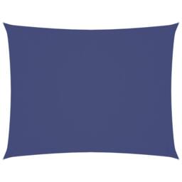 Berkfield Home Sunshade Sail Oxford Fabric Rectangular 4x6 m Blue - thumbnail 2
