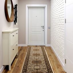 RugsX Heat-Set Royal Runner in Brown - Size: 80 cm x 390 cm - thumbnail 4