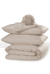 The Linen Consultancy 'TLC 5 Star Hotel Concept' 250TC Cotton Percale Extra Deep Fitted Sheet & Pair of Standard Pillowcases Set - thumbnail 3