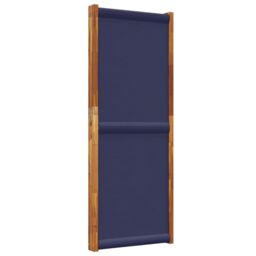 Berkfield Home 3-Panel Room Divider Dark Blue 210x180 cm - thumbnail 5