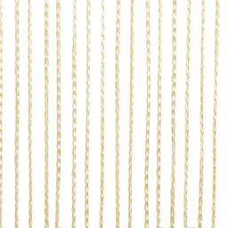 Berkfield Home String Curtains 2 pcs 100x250 cm Cream - thumbnail 4