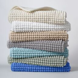 Allure Bath Fashions Chenille Bobble Bath Mat 50 x 80cm - Super Soft Microfibre & Non-Slip in Cream - Size: 50 x 80 cm - thumbnail 7