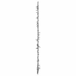 Berkfield Home Stunning Christmas Lights Christmas Tree Silhouette 115 LEDs Warm in Black - thumbnail 4